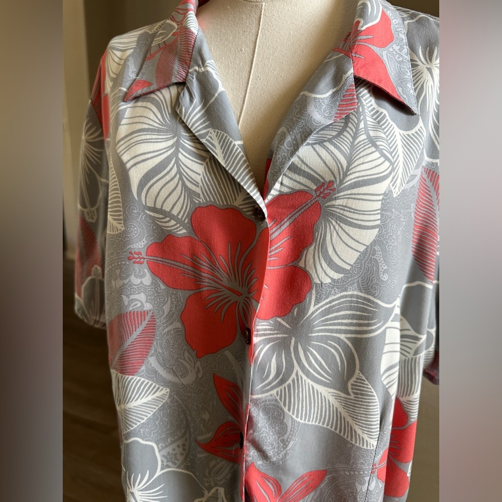 Bishop St. Hawaiian Plus Size Shirt